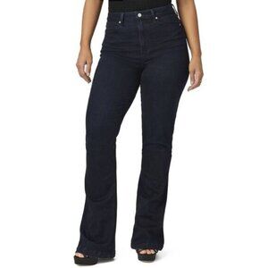 PAIGE Iconic Night Fever Flare Blue Jeans Size 29